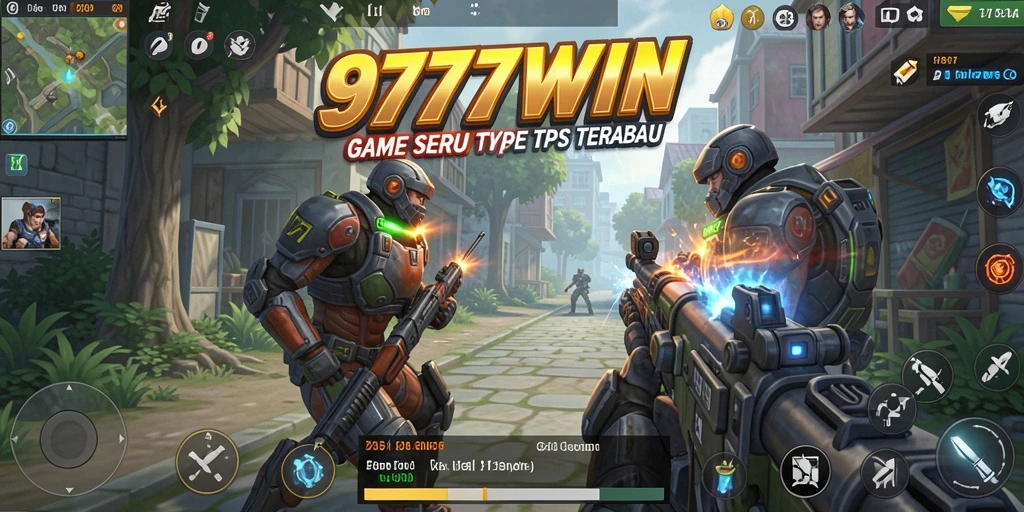Tampilan gameplay seru dari 9777WIN di medan tempur.