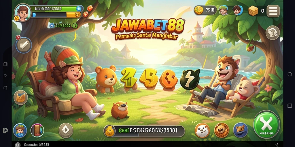Tampilan gameplay seru dan menantang dari JAWABET88.