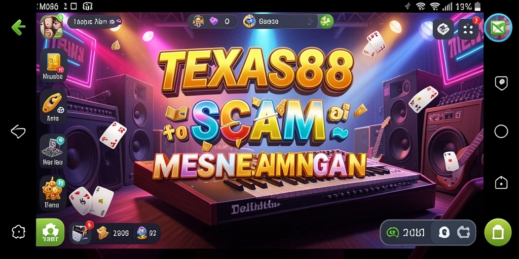 Tampilan gameplay menarik dari TEXAS88 dengan berbagai pilihan lagu.